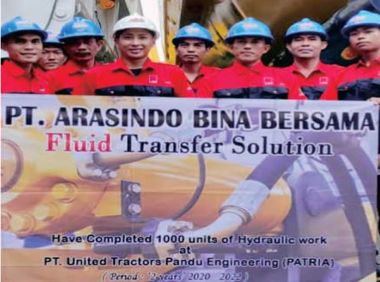 PT. Arasindo Bina Bersama's latest mission is to lead the hydraulic market together with its newest partner.
